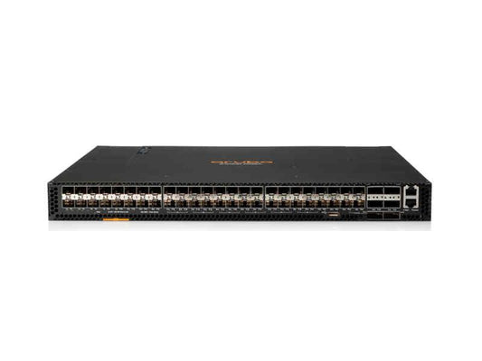 Aruba CX 8320 is a high-performance Layer 3 advanced switch designed for modern enterprise core and aggregation environments. With 48 10GbE/1GbE SFP+/SFP ports and 6 40GbE QSFP+ ports, it supports up to 40 Gbps transfer rates and offers robust capabilities including 16GB RAM, 8GB flash, and a 64GB SSD. Designed for reliability and scalability, it also includes a 5-year warranty and is TAA-compliant.