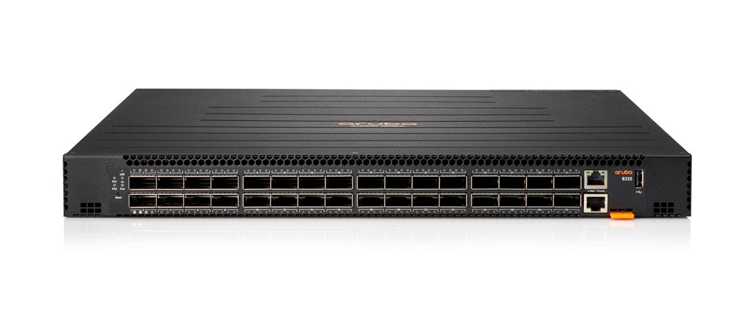 HP Aruba 8325-32C Switch, 32x100G QSFP28, Dual PSU, JL626A#ABA