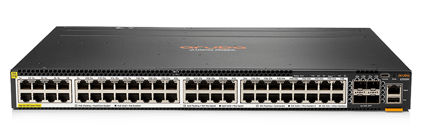 HP Aruba 6300M 48-Port Class 6 PoE Switch JL659A