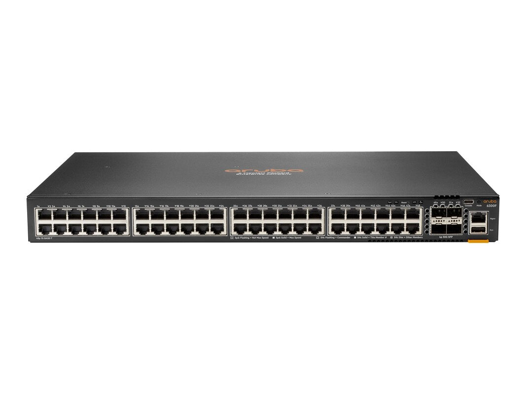 HP Aruba 6300F 48G 4SFP56 Switch JL667A#ABA