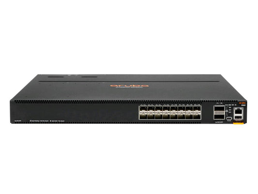 The HP Aruba 8360-16Y2C JL702A#ACC is a high-performance, TAA-compliant Layer 3 managed switch designed for modern enterprise data centers and campus networks. It offers superior switching capabilities with a total bandwidth of 1.2 Tbps and ultra-low 1μs latency. Its flexible port combination supports high-bandwidth scenarios with 16 SFP and two QSFP ports in a robust, rack-mountable 1U form factor.