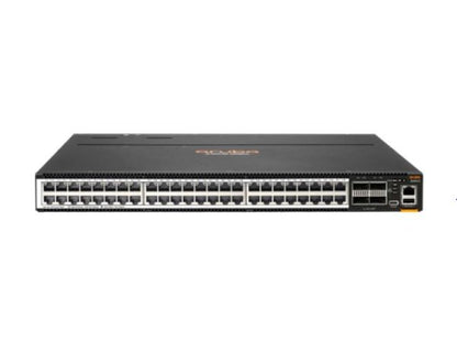 The Aruba 8360-48XT4C Prt2Pwr3F2PS is a high-performance Layer 3 switch bundle from HP designed for enterprise networking infrastructures. This TAA-compliant unit includes a comprehensive bundle with multiple ports and redundant power features, tailored for mission-critical deployments. Manufactured in Singapore, it supports scalable and reliable connectivity for demanding network environments.