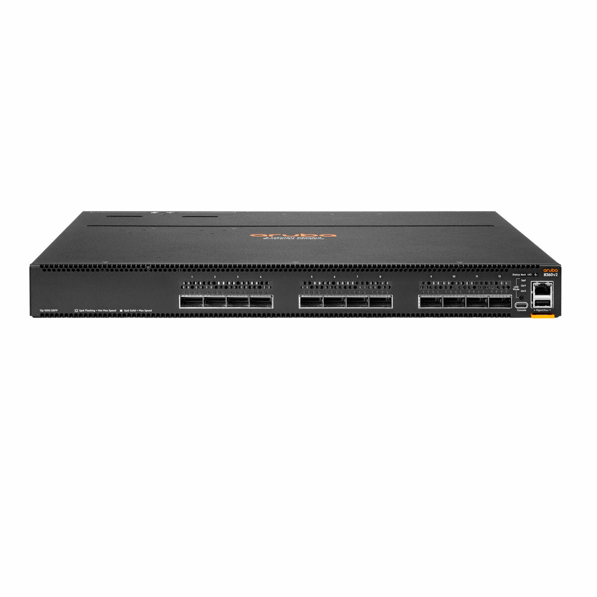 HP Aruba 8360-12C 40GbE Switch, 12 Ports, 16GB RAM
