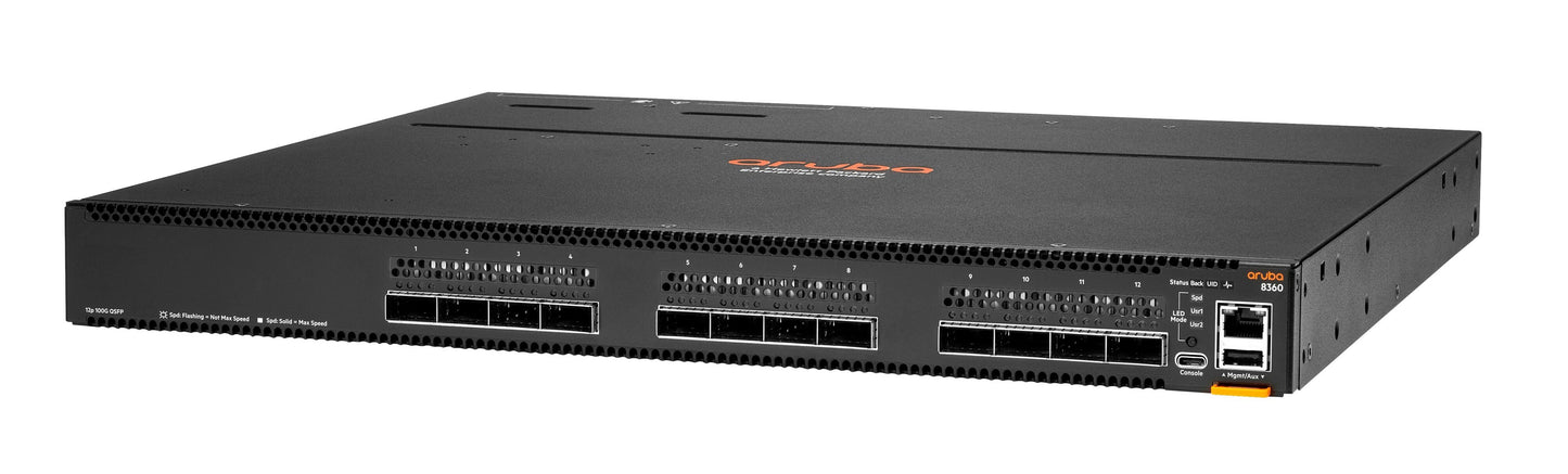Unité de distribution d'alimentation (PDU) Aruba 8360-12C Pwr2Prt3F2PS