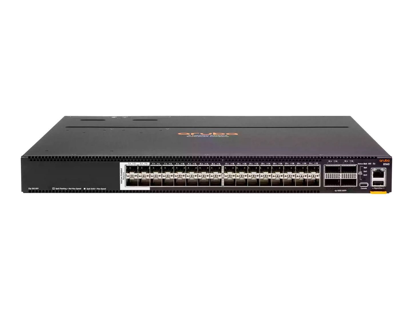 HP Aruba 8360-24XF2C Switch, 26-Port, 10GbE, 16GB RAM