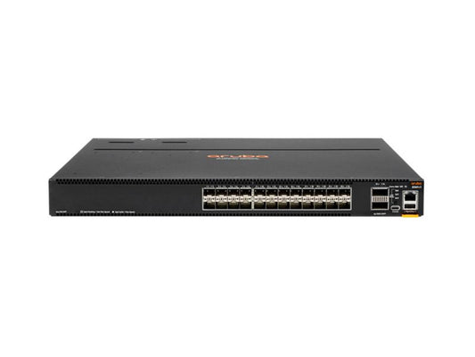The HP Aruba 8360-24XF2C Pwr2Prt3F2PS Bdl AU en is a high-performance network switch designed for enterprise and data center environments. It features a compact design with compliance to TAA, making it suitable for government and regulated industries. Built in Singapore, this switch delivers reliable connectivity under the trusted Aruba brand.