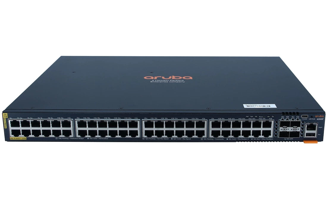 HP Aruba 6200F 48G CL4 4SFP+ Switch 370W