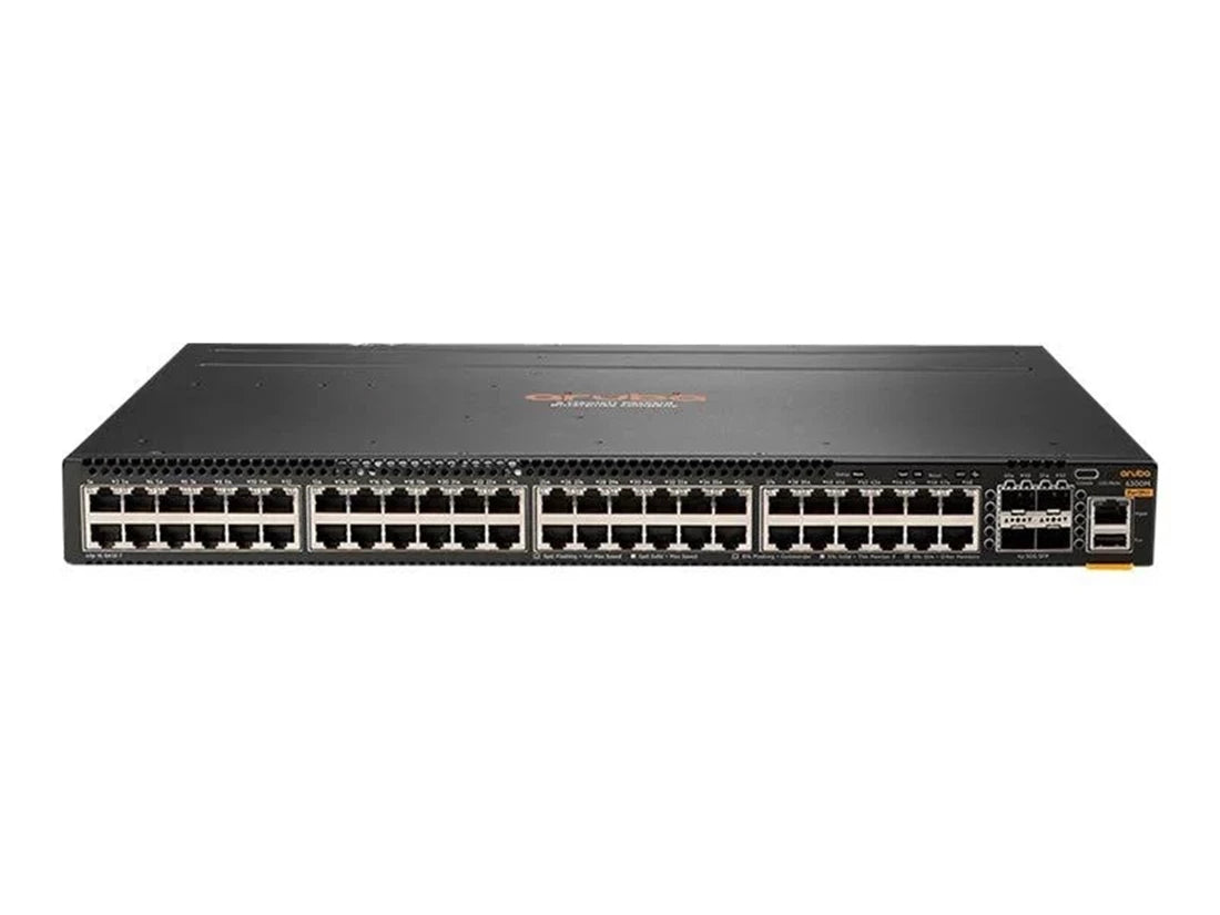 HP Aruba 6300M 48-Port PoE+ 1U Managed Switch JL762A#ABA