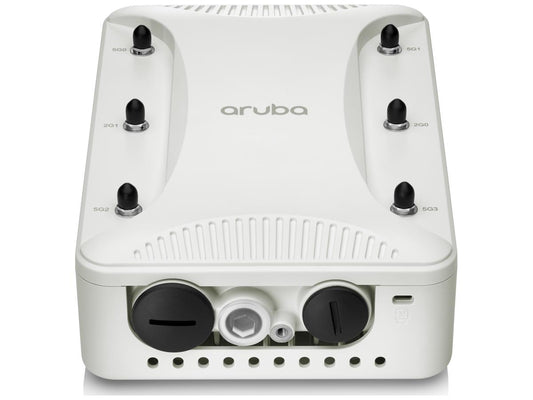 Aruba's AP-318 (EG) is a hardened indoor wireless access point built to deliver high performance and security in mission-critical networks. Featuring dual-radio 4x4 MU-MIMO support, a 2.0 Gbps peak data rate, and FIPS and TAA compliance, it ensures robust connectivity across 2.4 GHz and 5 GHz bands. With advanced features like Bluetooth Low Energy, built-in security, and mesh networking support, it's ideal for demanding enterprise and government environments.