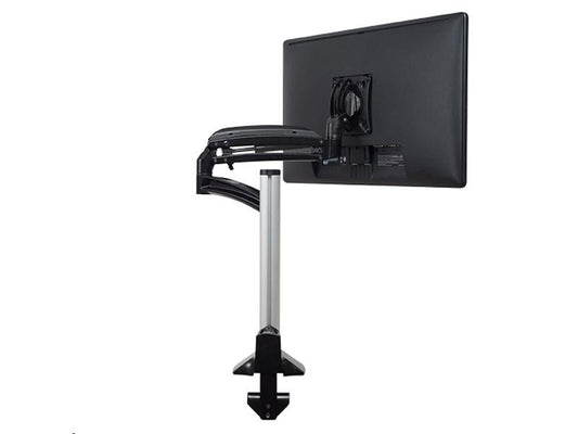 The CHIEF K1C120BXRH Kontour K1C Dynamic Column Mount offers a sleek, space-saving solution for mounting workstation monitors. Designed with reduced height and finished in black, this model is ideal for users seeking ergonomics without sacrificing stability or compliance. TAA compliance further ensures suitability for government and enterprise use.