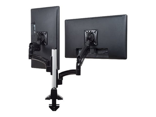 Support colonne double écran CHIEF K1C220BXRH Kontour, noir