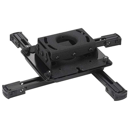 Support de bureau CHIEF K1D130B pour écran unique, 3 liaisons, noir