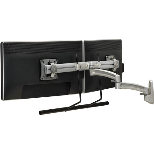 Bras pivotant mural pour deux écrans CHIEF K2W22HS, argent
