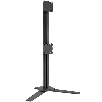 Support de table réglable pour deux écrans CHIEF K3F120B, noir