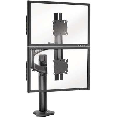 Support de montage 4x1 Legrand-Chief Kontour K4G410B, noir