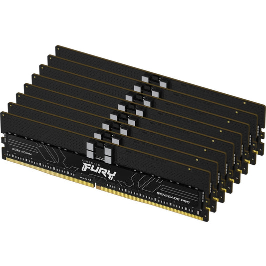 Kit de mémoire DIMM Kingston FURY Renegade Pro 256 Go DDR5 4 800 MT/s ECC (8 x 32 Go)