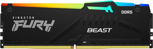 Kingston FURY Beast 64 Go (2 x 32 Go) DDR5-5200 CL36 RGB EXPO DIMM