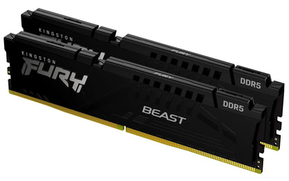 Kingston 32 Go DDR5 5200 MHz CL40 DIMM FURY Beast Noir