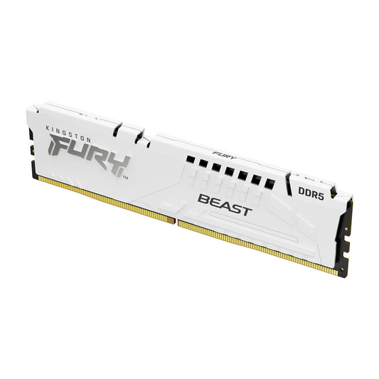 Kingston FURY Beast 32 Go (2 x 16 Go) DDR5 5 600 MT/s CL40 DIMM Blanc XMP