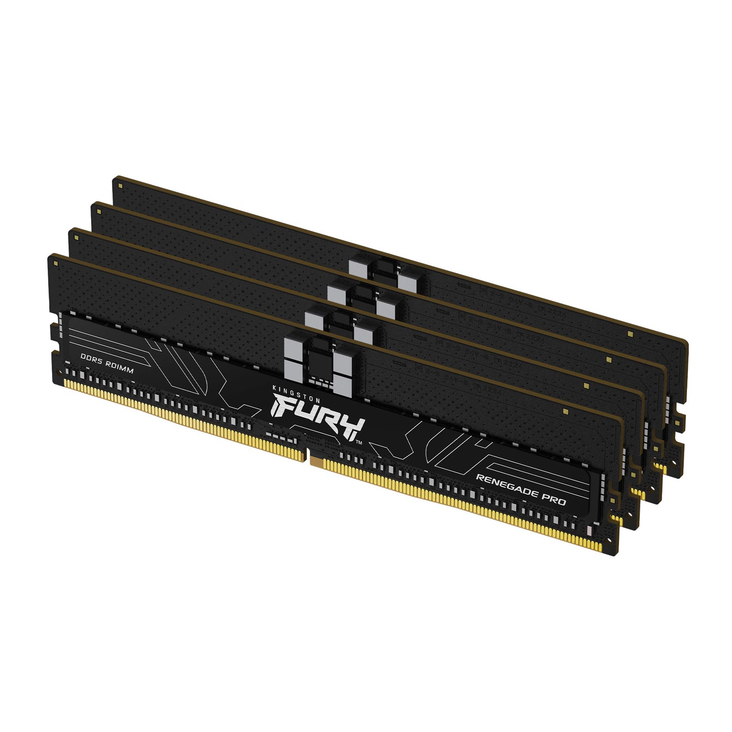 Kingston 64GB DDR5 5600MT/s ECC REG CL28 Kit (4x16GB) FURY Renegade Pro