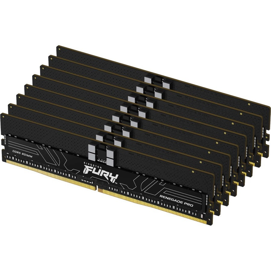 Kit Kingston 256 Go DDR5 5600 MHz ECC REG CL36 DIMM (8 x 32 Go) FURY Renegade PRO