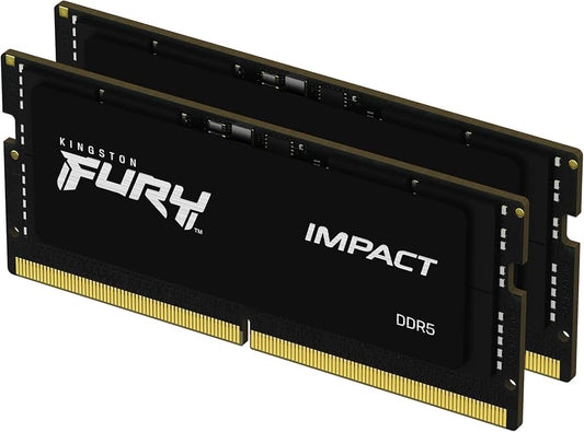 Kingston 32 Go DDR5 5600 MT/s CL40 SODIMM FURY Impact PnP