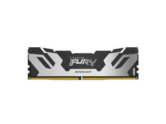 The Kingston FURY Renegade 96GB DDR5 memory kit delivers high-speed performance at 6000MT/s with low latency CL32 timings. Featuring silver styling and Intel XMP compatibility, this dual-DIMM kit is designed for enthusiasts seeking maximum bandwidth and overclocking headroom. Engineered in Taiwan and TAA compliant, it’s suitable for demanding professional and government environments.