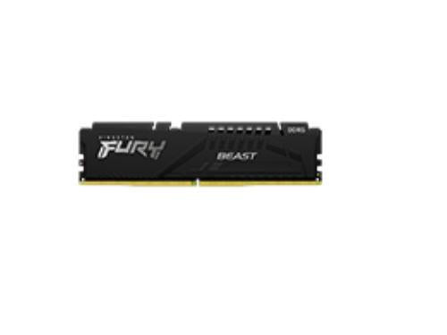Kingston’s 8GB DDR5 Fury Beast Black EXPO module delivers high-speed 6000MT/s performance with efficient 1.35V operation and a sleek design. Engineered for performance PCs, this memory is ideal for gamers and power users seeking reliability and speed. It features a 288-pin DIMM form factor and supports AMD EXPO profiles.