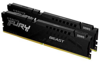 Kingston 64GB DDR5 6000MT/s CL36 DIMM Kit (FURY Beast Black EXPO)