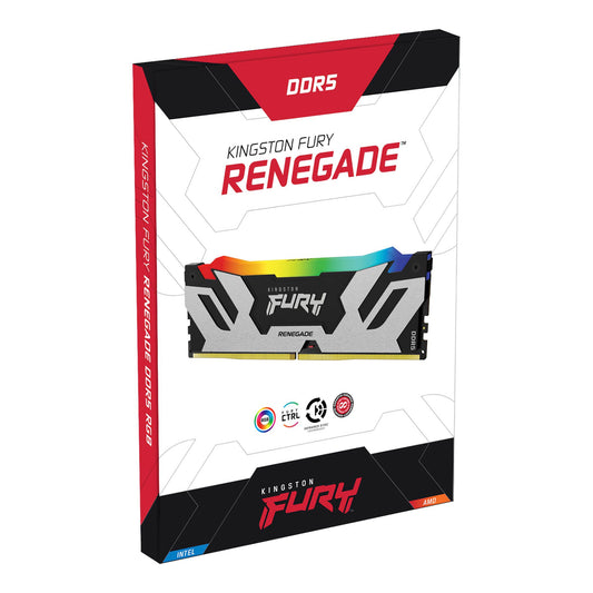 Kingston 48 Go DDR5-6400 CL32 FURY Renegade Silver XMP