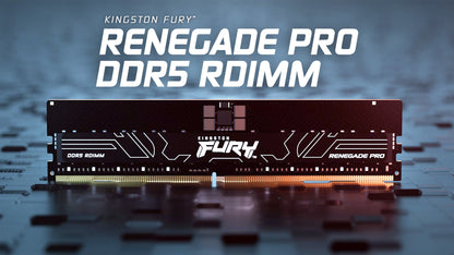 Kingston 32GB DDR5 6400MT/s ECC REG DIMM Fury Renegade Pro XMP
