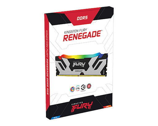 Kingston FURY Renegade RGB 16 Go DDR5-6800 CL36 DIMM (Blanc)