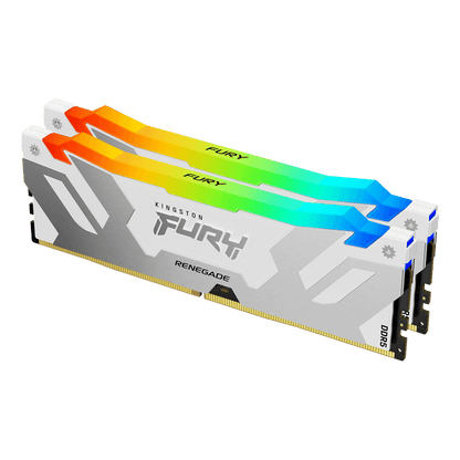 Kingston 32GB (2x16GB) DDR5 7600MT/s CL38 Fury Renegade RGB White
