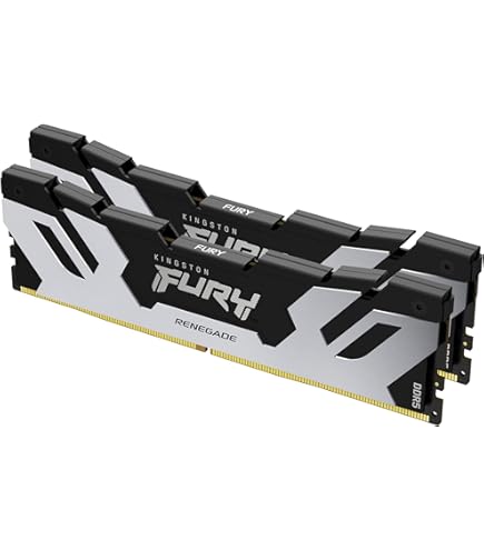 Kingston 32GB DDR5 7600MT/s CL38 DIMM Kit (2x16GB) Fury Renegade White XMP