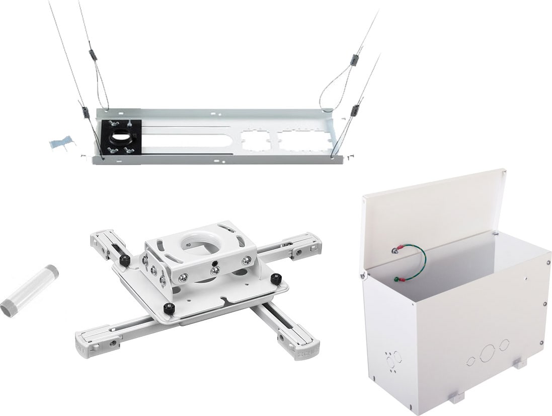 Kit de montage pour projecteur blanc CHIEF RPAUW CMS440 et CMS012018W