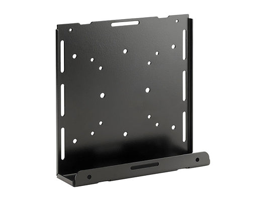 The CHIEF KRA232B Thin-Client PC Mount offers a compact and secure mounting solution for small form factor PCs. Designed for column-mount installations and finished in sleek black, this mount ensures neat cable management and streamlined workstation integration. Manufactured in the USA and TAA-compliant, it is ideal for government and enterprise-grade deployments.