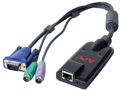 The APC KVM 2G Server Module with PS/2 interface offers reliable connectivity for managing multiple servers through a single console. Designed with industry standard compliance and durable construction, this unit is TAA compliant and comes with a two-year repair or replacement warranty. Ideal for secure IT environments requiring legacy PS/2 integration.