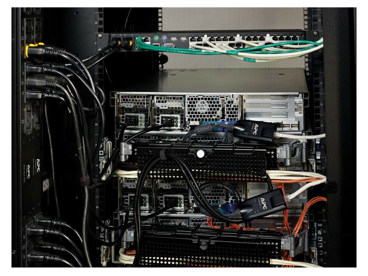 The APC KVM 2G Server Module with PS/2 interface offers reliable connectivity for managing multiple servers through a single console. Designed with industry standard compliance and durable construction, this unit is TAA compliant and comes with a two-year repair or replacement warranty. Ideal for secure IT environments requiring legacy PS/2 integration.