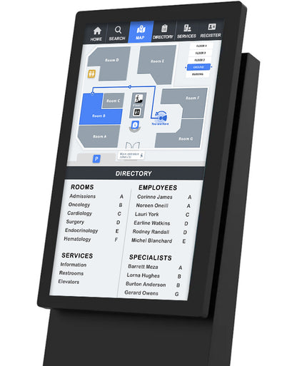 Peerless-AV KIP522 Landscape/Portrait Interactive Kiosk Stand 15" 22" 32"