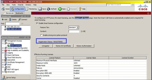 Licence Cisco pour Carrier Security sur ASA pour Firepower 9300