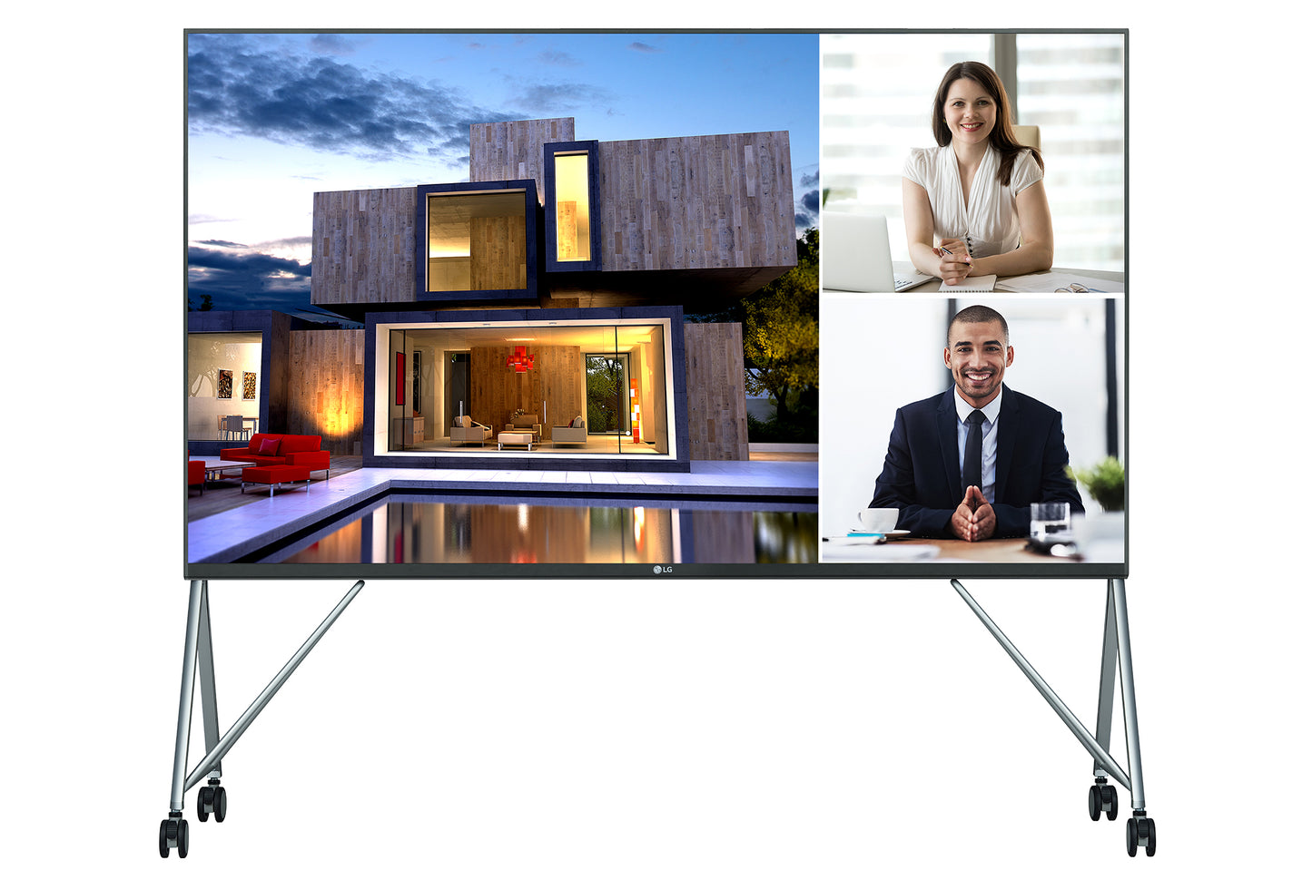 LG LAA015F-CMS 130" AIO LCD Monitor, 1.5mm Pixel Pitch, 500nit