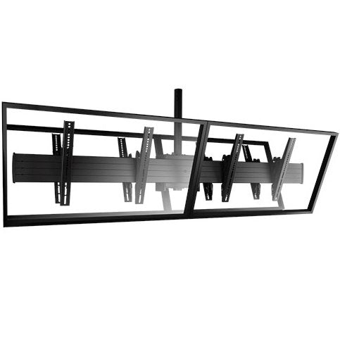 Support d'écran de plafond dos à dos CHIEF LCB2X1U Fusion, noir