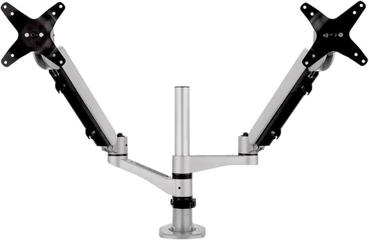 VIEWSONIC Dual Monitor Mounting Arm, Full Adjustability, 22 lb Capacity Each
