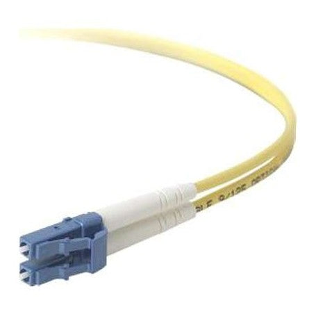 Belkin LC/LC Duplex Fiber Optic Cable, 2M, 8.3/125, TAA Compliant