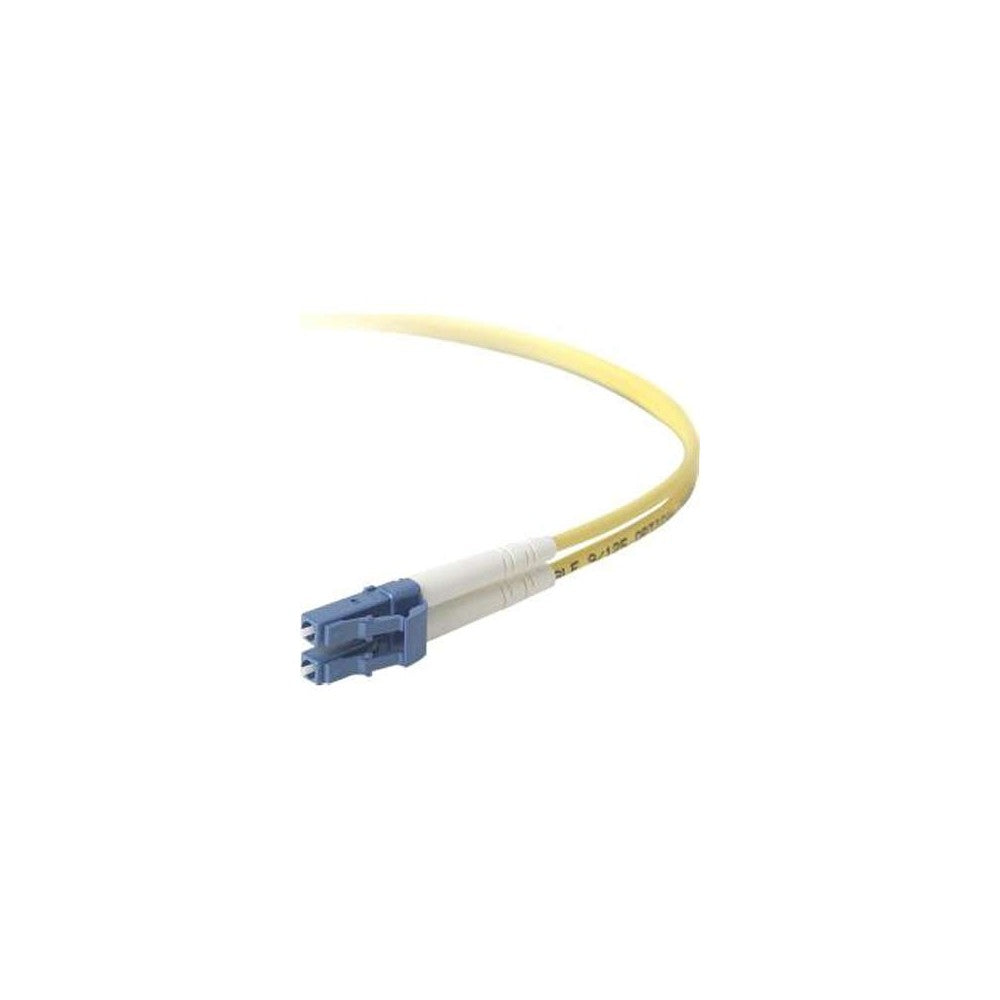 Belkin LC/LC Duplex Fiber Optic Cable, 2M, 8.3/125, TAA Compliant