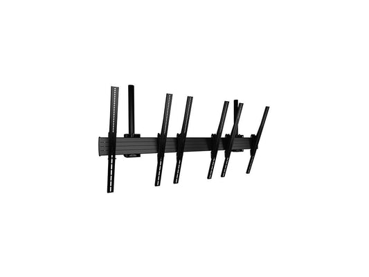Support de plafond CHIEF FUSION LCM3X1UP, panneau de menu portrait 3 largeurs