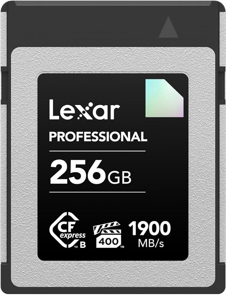 Carte Lexar Professional CFexpress Type B 256 Go Série SILVER