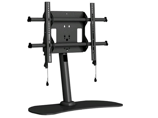 The CHIEF LARGE FUSION Table Stand (LDS1U) delivers a stable and aesthetically refined solution for mounting large flat-panel displays in professional environments. Designed in the United States and TAA compliant, this table stand supports secure installation for various AV applications, including corporate boardrooms, classrooms, and conference spaces.
