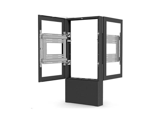 The CHIEF 55INCHB2B Portrait Floor Kiosk Black offers a professional-grade enclosure for digital signage and interactive display applications. Designed for use with 55-inch displays in a portrait orientation, this TAA-compliant kiosk combines durability with sleek aesthetics, ideal for commercial and government environments. Its proven construction and U.S. origin provide added assurance of quality and compliance.
