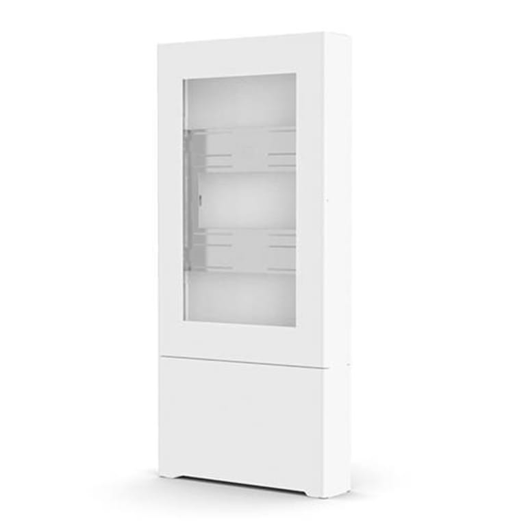 Kiosque portrait au sol CHIEF LF55UWP 55 pouces, blanc